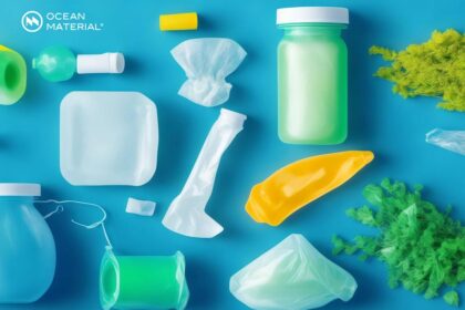 Various types of plastic packaging and products illustrating plastic pollution myths