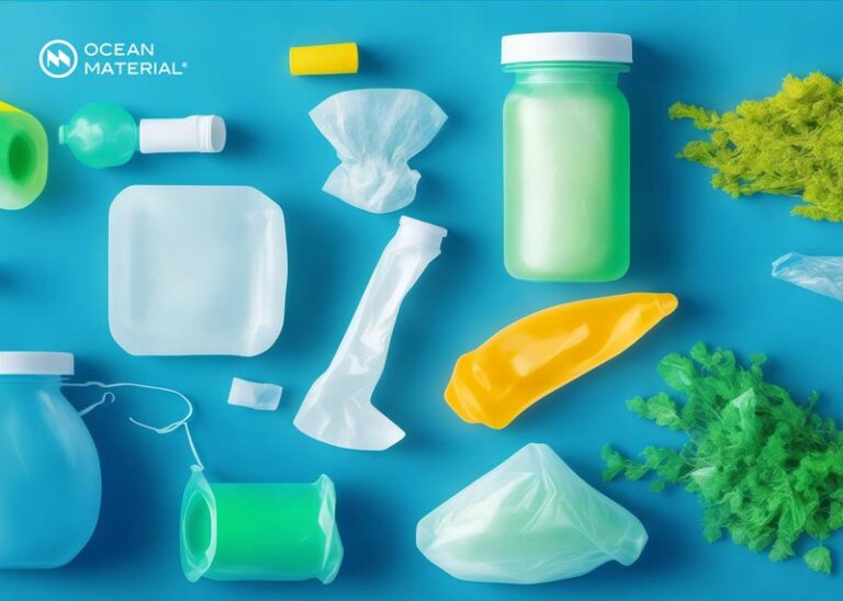 Various types of plastic packaging and products illustrating plastic pollution myths