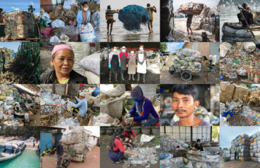 Waste collectors and recycling workers behind certified ocean-bound plastic supply chains in Southeast Asia