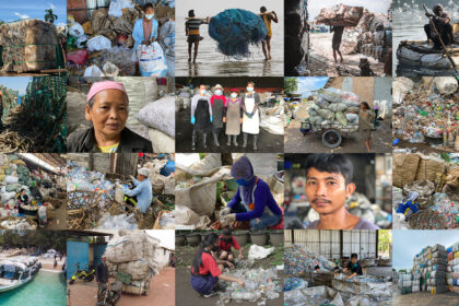 Waste collectors and recycling workers behind certified ocean-bound plastic supply chains in Southeast Asia