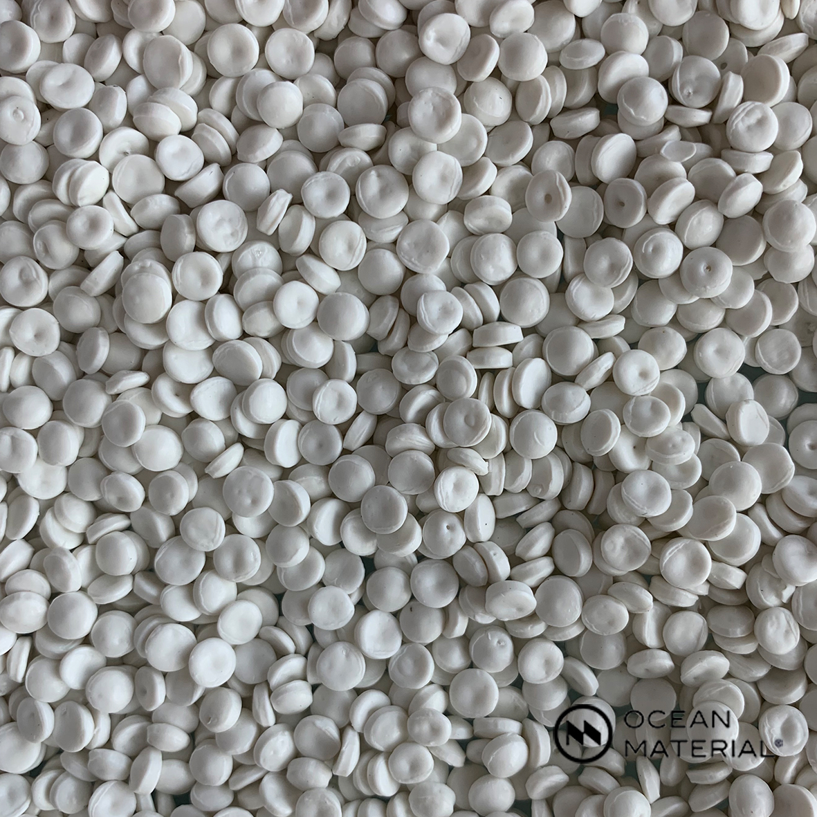 Recycled HDPE Pellet White – clean